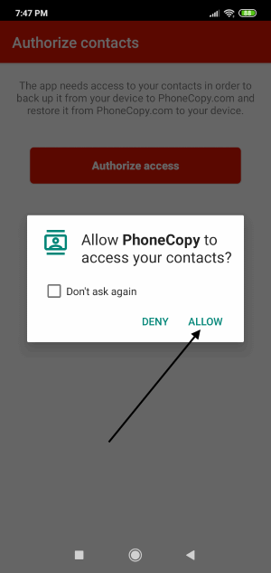 Samsung Galaxy A10 SM-A105f - backup - step 7
