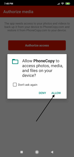 Samsung Galaxy A10 SM-A105f - backup - step 13