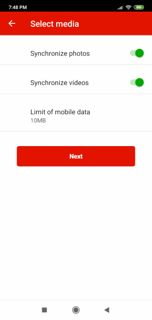 Samsung Galaxy A10 SM-A105f - backup - step 14